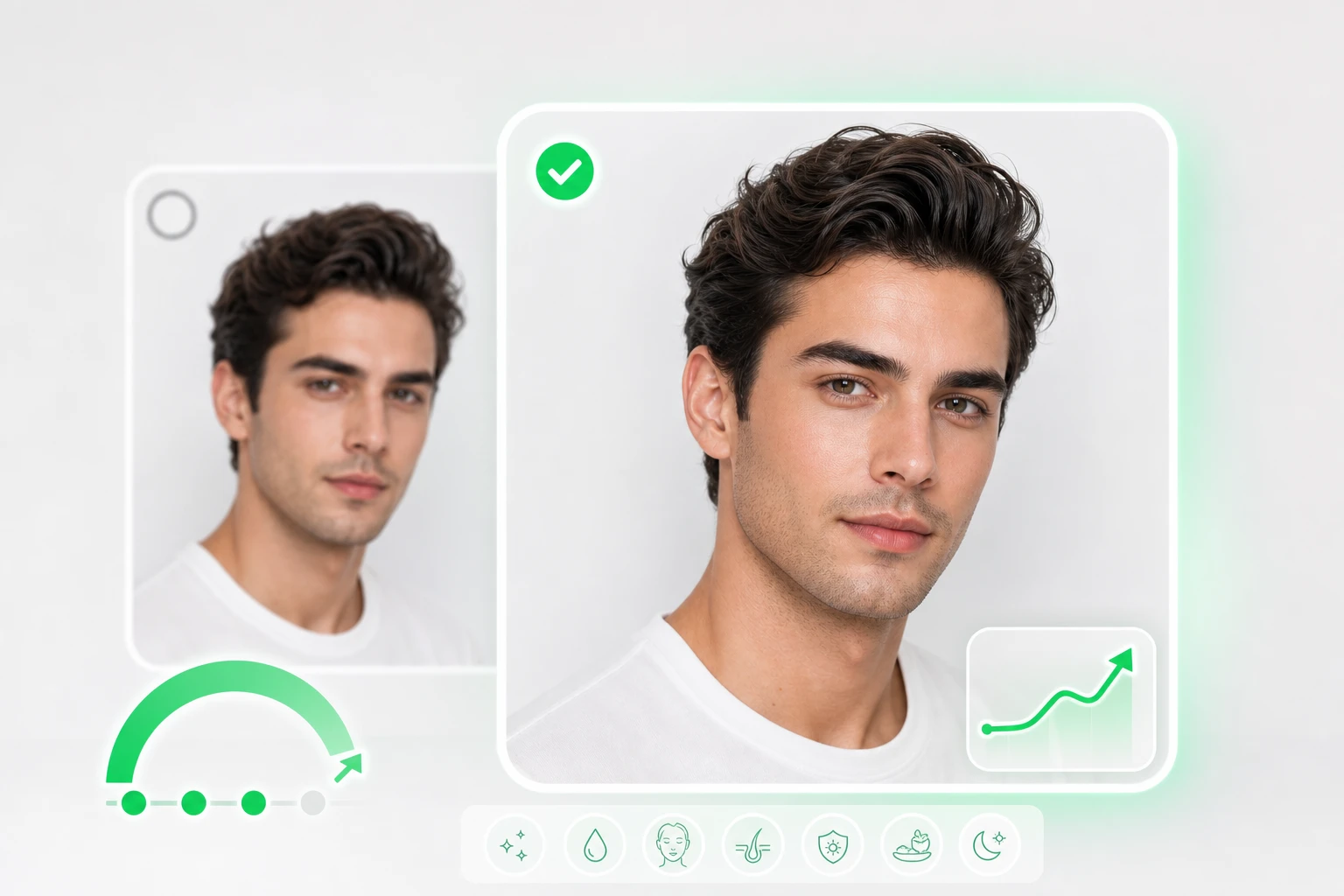 Re-taking the attractiveness test to track improvements